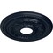 Ekena Millwork Galway Ceiling Medallion (Fits Canopies up to 3 1/4"), 15 3/4"OD x 3 1/4"ID x 1"P, Midnight Dream CM15GAMDF - alternate 2